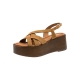 Sandales Cuir Compensée Tamaris
