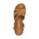 Sandales Cuir Compensée Tamaris