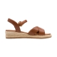 Sandales Cuir Compensée Tamaris Comfort