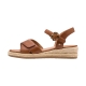 Sandales Cuir Compensée Tamaris Comfort