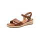 Sandales Cuir Compensée Tamaris Comfort