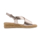 Sandales Cuir Compensée Tamaris Comfort