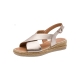 Sandales Cuir Compensée Tamaris Comfort