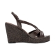 Sandales Cuir Compensée Tamaris