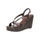 Sandales Cuir Compensée Tamaris