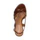 Sandales Cuir Compensée Tamaris