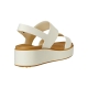 Sandales à Enfiler Crocs Brooklyn matte Wrap low Wedge