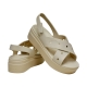 Sandales à Scratch Crocs Brooklyn 4u cross strap