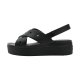 Sandales à Enfiler Crocs Brooklyn 4u cross strap