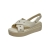 Sandales à Scratch Crocs Brooklyn 4u cross strap