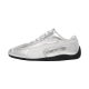 Basket Cuir Puma Speedcat Silver