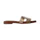Sandales Plate Cuir Oh my Sandals