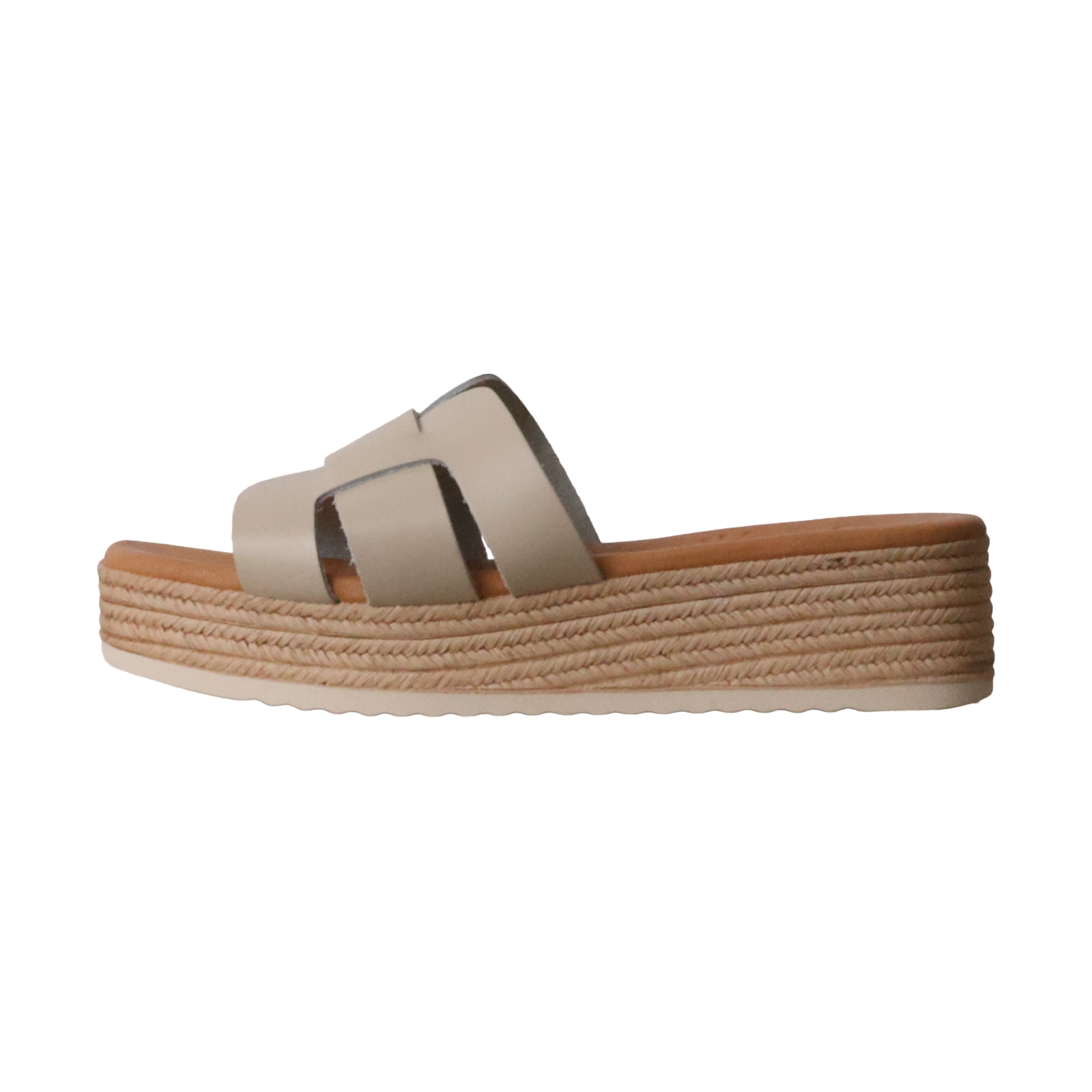 Sandales Compensée Cuir Oh my Sandals