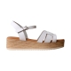 Sandales Compensées Cuir Oh my Sandals