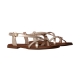 Sandales Plate Cuir Oh my Sandals