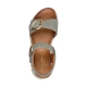 Sandale Compensée Cuir Tamaris