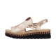 Sandales Compensée à Enfiler Rieker