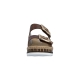 Sandales Compensée Cuir Rieker