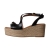 Sandales Compensées Cuir Emilie Karston Napolie