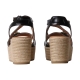 Sandales Compensées Cuir Emilie Karston Napolie