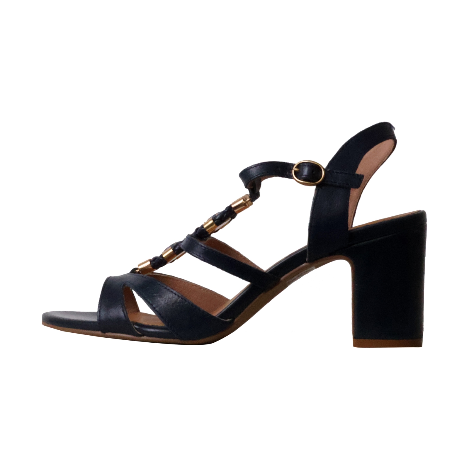 Sandales à Talon Cuir Emilie Karston Victoire