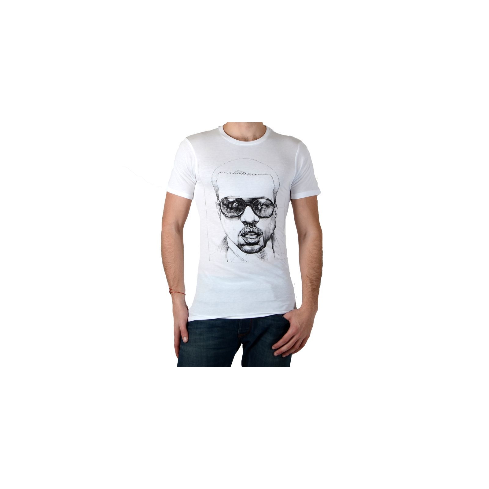 Tee Shirt Eleven Paris Kane Kanye West Blanc