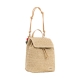 Sac à Dos Desigual Half Logo Raffia Luena Mini