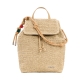 Sac à Dos Desigual Half Logo Raffia Luena Mini