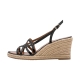 Sandales Cuir Coimpensé Tamaris