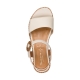 Sandales Cuir Compensé Tamaris Comfort