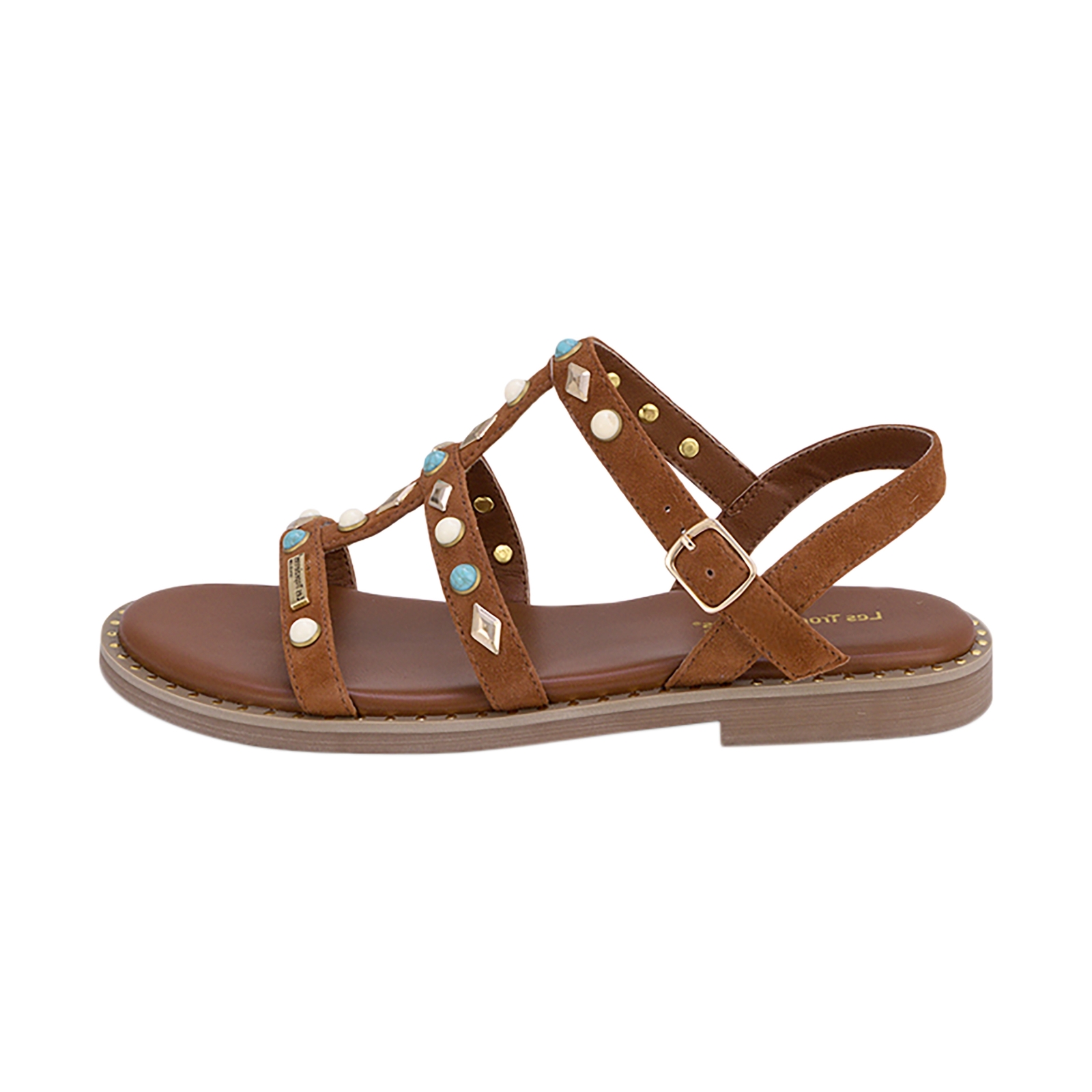 Sandales Plates Cuir Les Tropeziennes Par M.Belarbi Corikalow