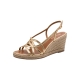 Sandales Cuir Coimpensé Tamaris