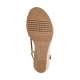Sandales Cuir Coimpensé Tamaris
