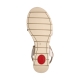 Sandales Cuir Compensé Tamaris Comfort
