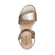 Sandales Cuir Compensé Tamaris Comfort