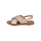 Sandales Plate Cuir Enfant Les Tropeziennes Par M. Belarbi Bisou