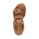 Sandales Cuir Compensé Tamaris Comfort