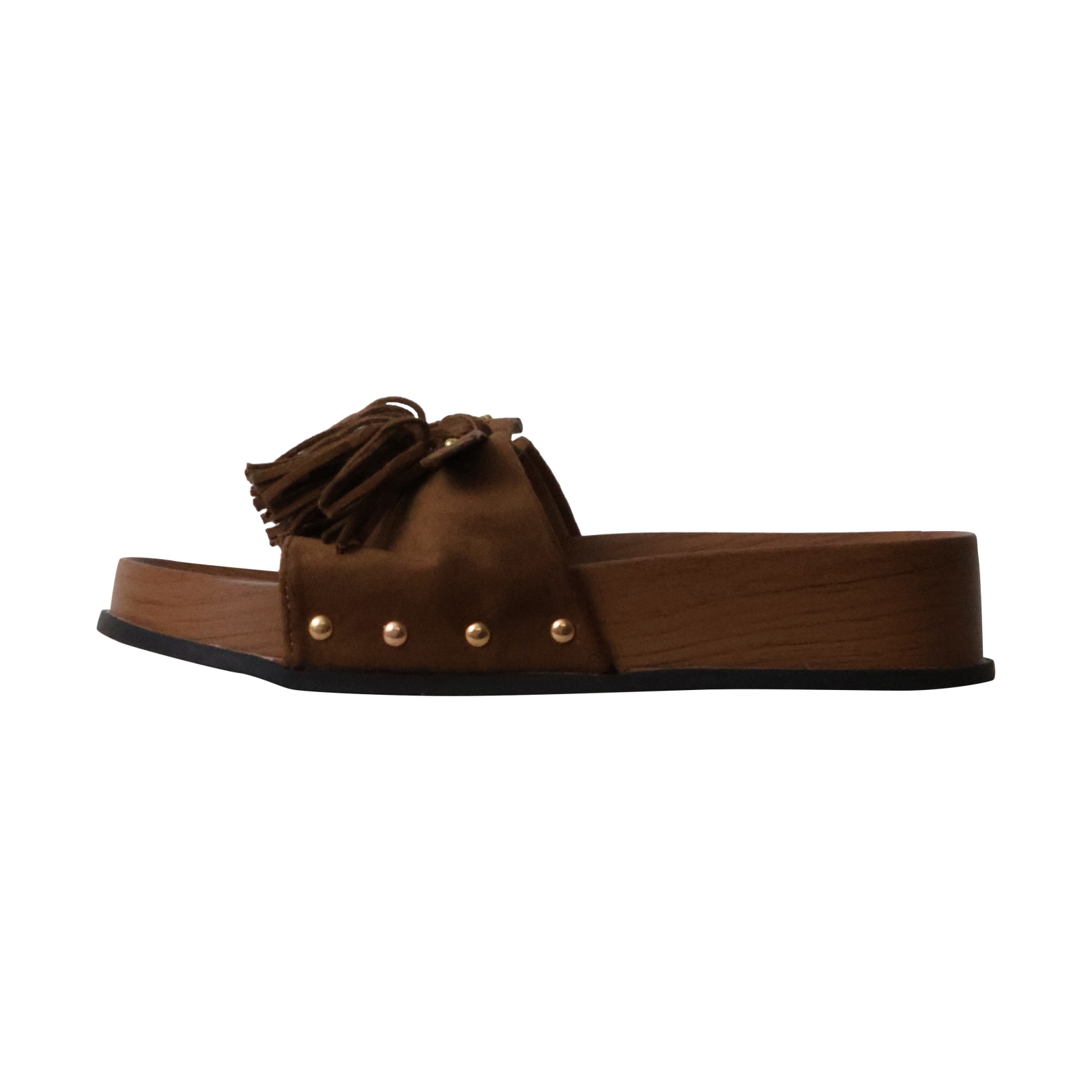 Mules Compensées à Enfiler Stephan Paris