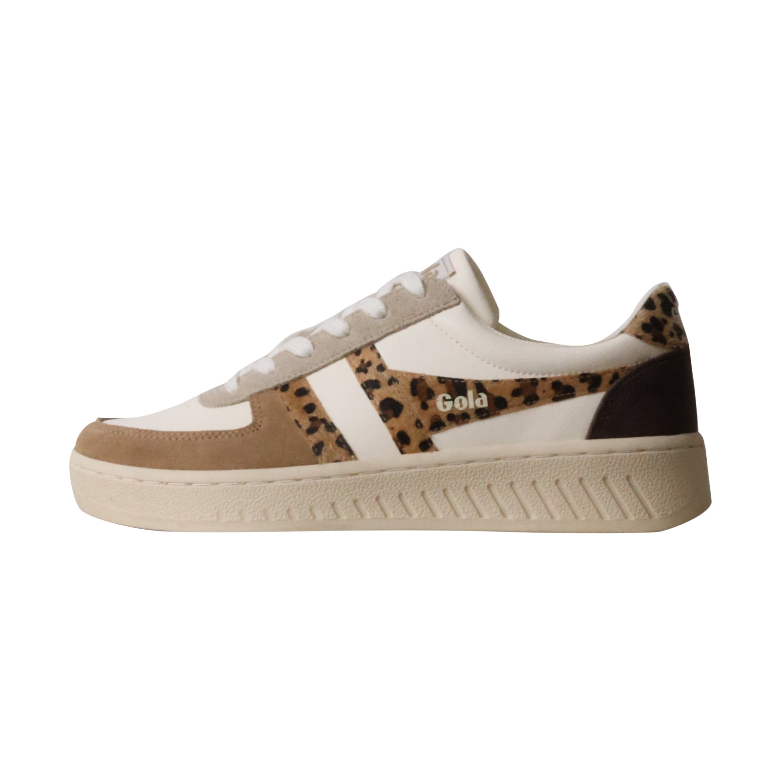 Basket Cuir Gola Grandslam Safari Quadrant