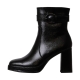 Bottines à Talon et Zip Super Mode