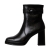 Bottines à Talon et Zip Super Mode