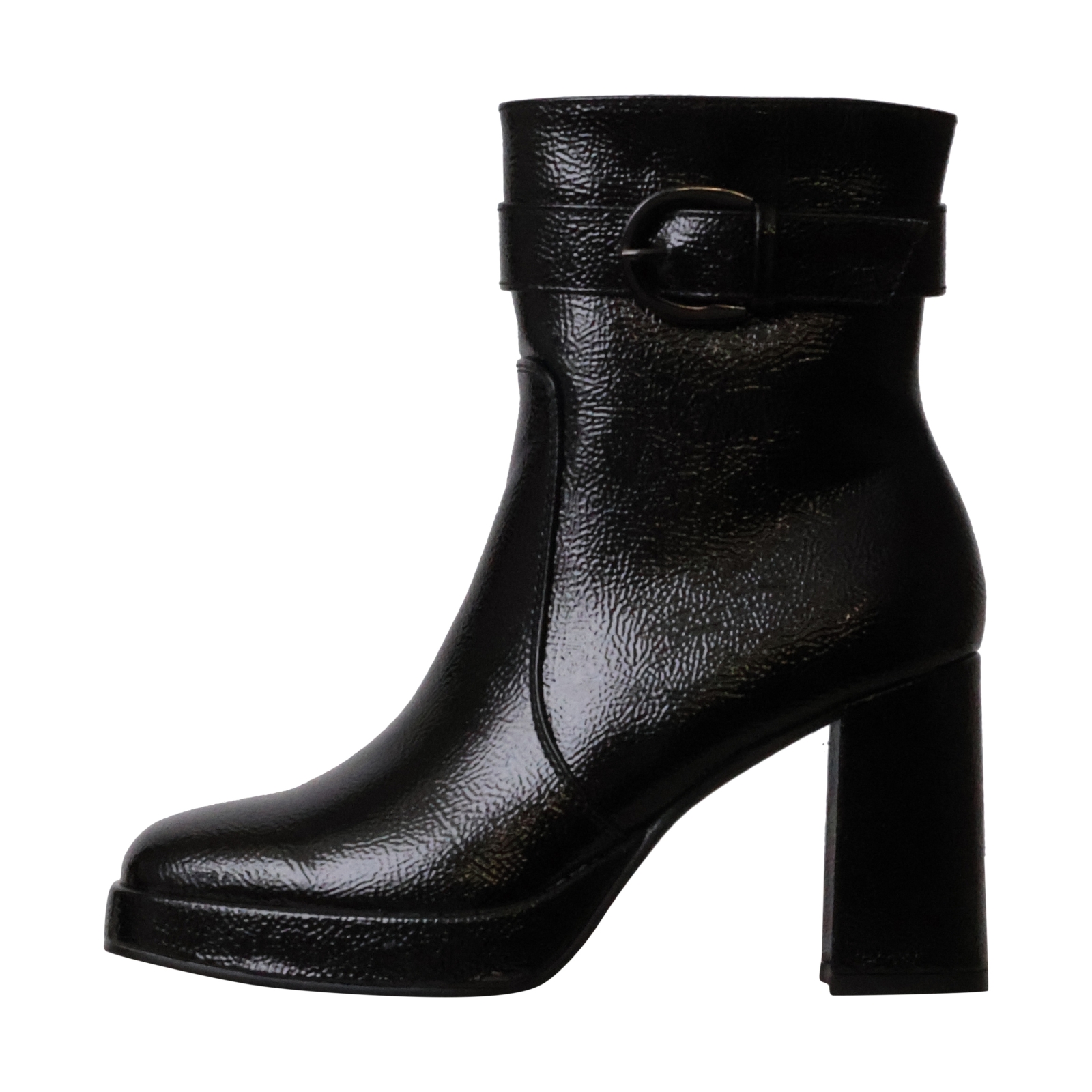 Bottines à Talon et Zip Super Mode