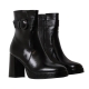Bottines à Talon et Zip Super Mode