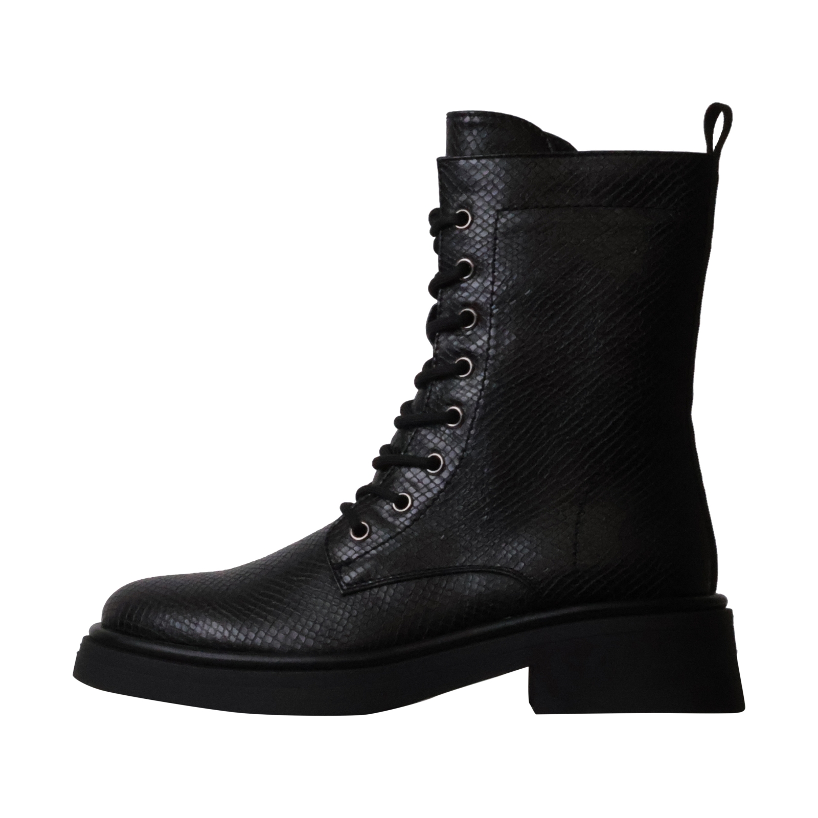 Bottines à Lacets et Zip Super Mode