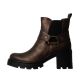 Bottines à Talon et Zip Super Mode