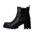 Bottines à Talon et Zip Super Mode