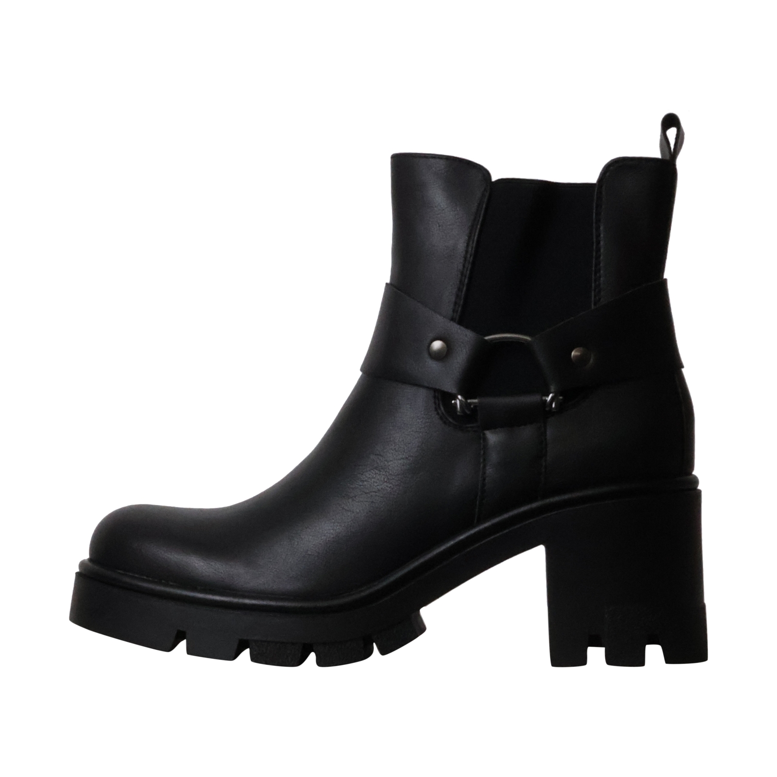 Bottines à Talon et Zip Super Mode