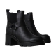 Bottines à Talon et Zip Super Mode