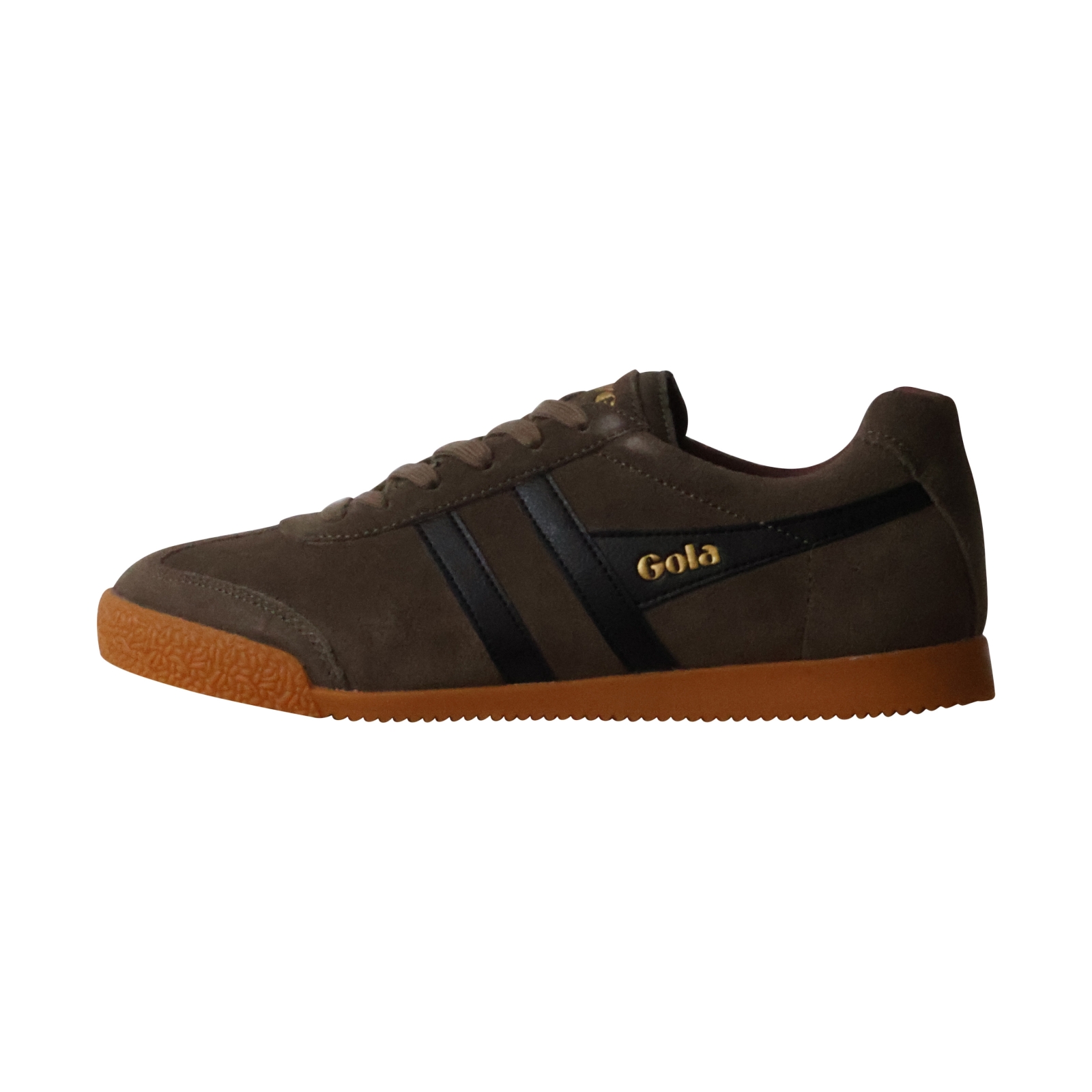 Basket Basse Cuir Gola Men's Harrier Suede Trainer