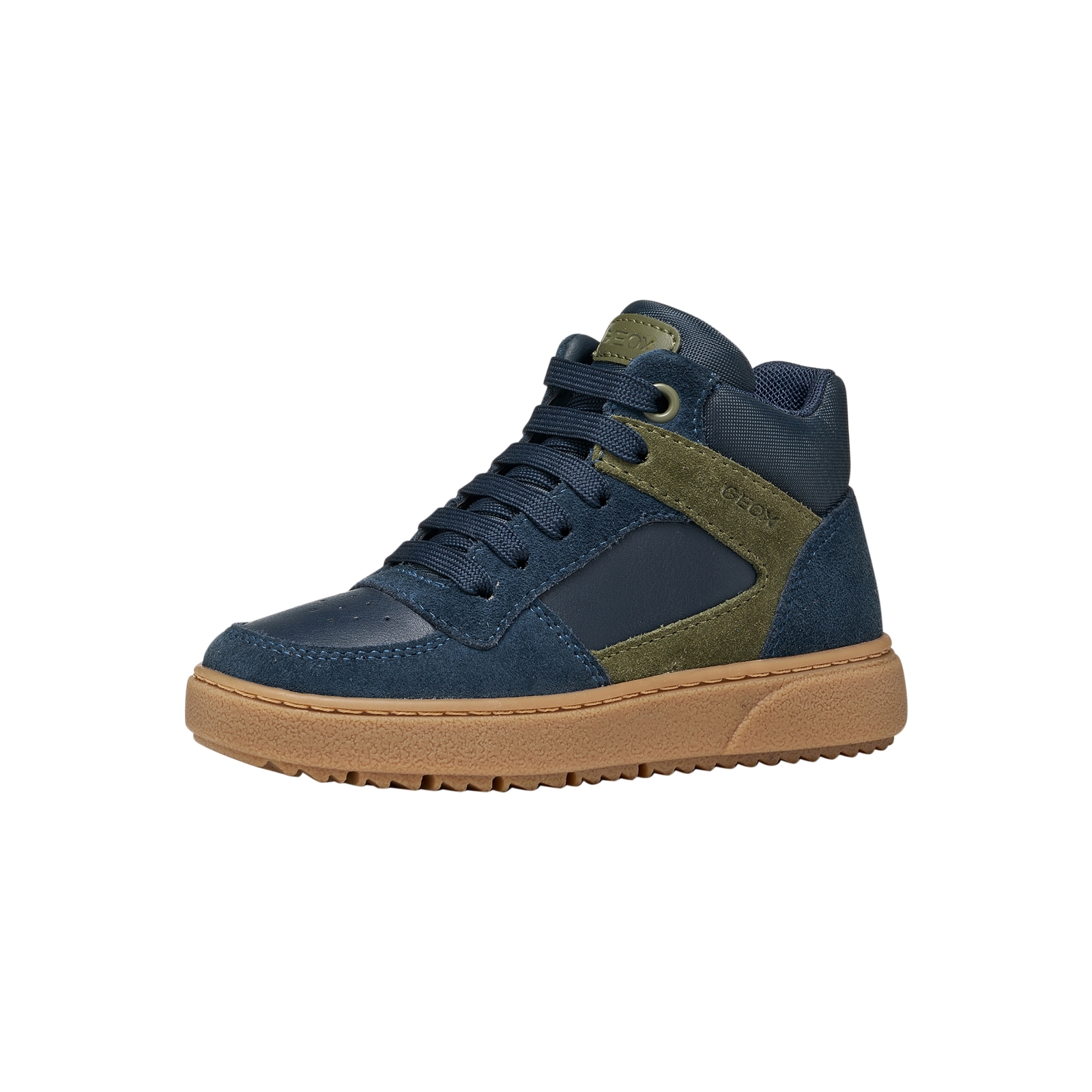 Basket Montante Enfant Cuir Geox Theleven Boy